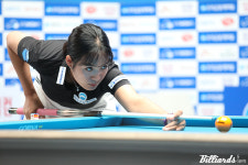 김가영, 한일 당구 여제 맞대결서 승부치기 勝…스롱 최혜미 이선영 16강행