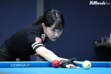 김가영, 한일 당구 여제 맞대결서 승부치기 勝…스롱 최혜미 이선영 16강행