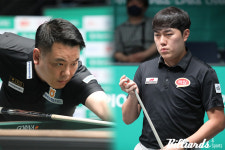 조재호 김준태 팔라손 마르티네스 등 무사히 64강 안착…큐스쿨 출신 김동영, 대회 첫 퍼펙트큐 달성 [PBA 128강 종합]