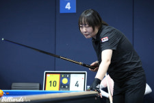 첫 세트제 승리 박정현, 3-1로 정보윤 꺾고 16강행…김민아 이마리 박수향 32강 勝
