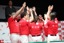 강동궁 퍼펙트큐 SK렌터카, 우리금융에 4-3 승…최근 12승 1패 압도 우위 [PBA 팀리그 3R]