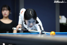 돌아온 3쿠션 여왕 이미래, 히가시우치 꺾고 8경기 연속 승리…김민영 박예원 히다 16강 진출[하림 LPBA 챔피언십]