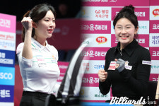 '0-2→3-2 대역전극' 정수빈, 한지은 꺾고 LPBA 두 번째 결승…이미래와 우승 격돌 [크라운해태 챔피언십]