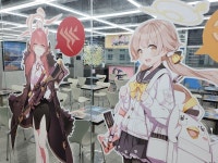 부산에서 만난 블루 아카이브 카페