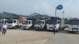 충북환경公 수해지역에 중장비 지원