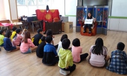 영동 상동초, 연구원 초청 찾아가는 박물관
