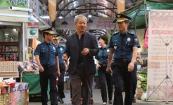 흥덕署 전통시장 주차허용 홍보