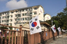 LG화학 청주공장 나라사랑 태극기 게양 운동