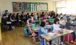 청주 샛별초 4주간 교원대 학생 교육실습