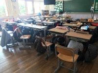 충주남산초 지진·화재대피 훈련