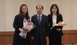 영동교육청 감고을 으뜸친절직원 시상