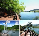 괴산 산막이 옛길 봄 단장