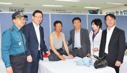 충북농협 `농업인 행복버스 호응