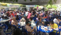 청주 사직2동 새마을지도자協 경로잔치