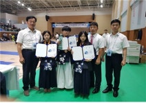 청주태율검도관 여자단체전 `3위