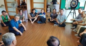 문정우 금산군수 폭염 대처 현장행정