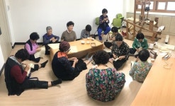 보은 노인회관 취미교실 배움열기 후끈