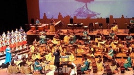 청주시립국악단 부안서 공연