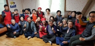 이순임 경로국수봉사단 새해 첫 활동