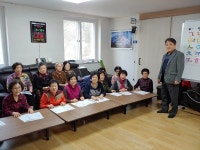 산남경로당 실버 한글교실 운영