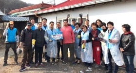 금왕읍 지역사회보장협 `사랑의 연탄 전달