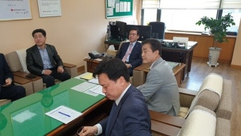 정우택 의원 미세먼지 해결 발로 뛴다
