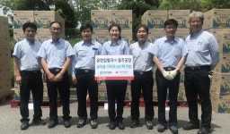 유한킴벌리㈜ 충주공장 영유아용 기저귀 기탁