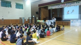 영동초, 작가와의 만남 행사 그림책 저자 고대영 작가 초청