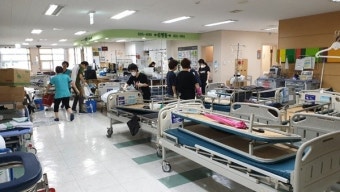 청주 한국병원 화재 `초동대처 빛났다'