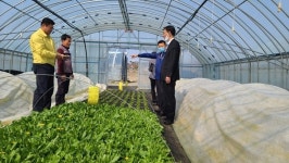 이건호 당진부시장, 영농 현장행보