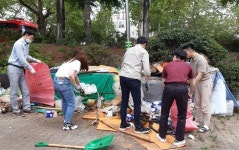 청주 복대1동 행정복지센터 환경정화활동