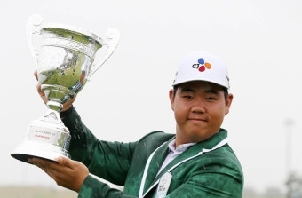 KPGA 최연소·최단기간 우승 김주형, 차세대 스타탄생 예고