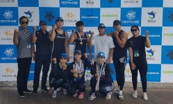 부여군청 카누팀 전국대회 `금빛물결