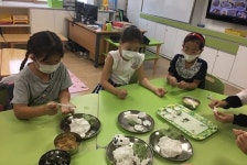 진천 한천초 외국인가정 학생 추석맞이 송편 만들기