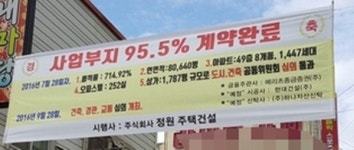 복대시장 재개발사업 … 법적사항 토지사용권원 확보 못했다