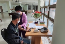 충주시노인전문병원 코로나 백신 접종 시작