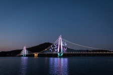 동양 최대 논산 탑정호 출렁다리 새달 개통