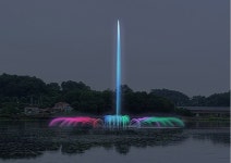 오송 연제저수지 분수시설 착공