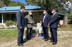 최창호 산림조합중앙회장 충주 찾아 온정 나눔