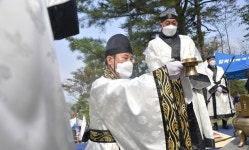 부여군 백제문화제 유왕산 추모제 봉행