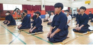 괴산 오성중 검도로 인성 배우다