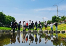 충주 친구청소년쉼터 `물고기 사는 충주천 함께 만들기 행사