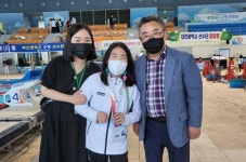 청주 남성중 김현지 즐기면서 경기 했죠