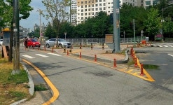 우후죽순 교통섬 … 되레 보행자 안전 위협