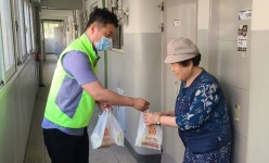 충주연수주공2아파트 떡 나눔