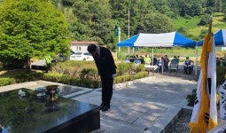 금산 진산면 향토방위전사자 의혼 추모제