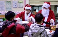 김지철 충남교육감 성탄행사 참석