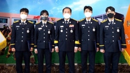 음성소방서 신규 소방공무원 환영식