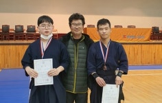 뇌 병변 장애 검도인 3단 승단 성공 `화제