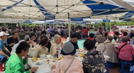 성화개신죽림동 주민자치위 경로잔치